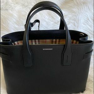New Condition Burberry Satchel W/ Shoulder Strap